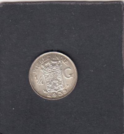 Beschrijving: 1/4 Gulden  